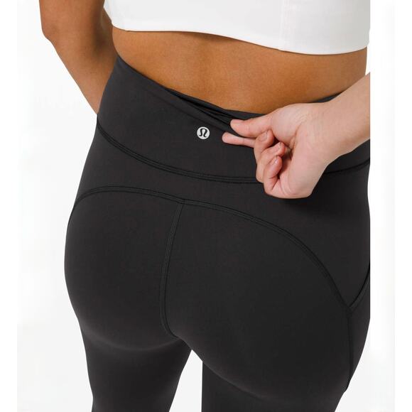 Lululemon Invigorate High-Rise Tight 28” Black Size 6 Leggings with Pockets VGUC - Picture 10 of 14